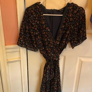 Worn once! Madewell belted dress